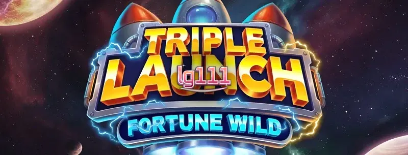 Tampilan antarmuka futuristik dari slot Triple Launch Fortune Wild dengan simbol sel bahan bakar yang bersinar.